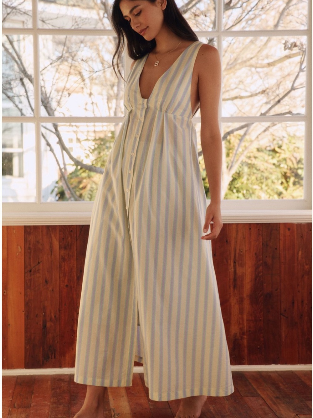LyreBird Longline Vest Sleep Dress